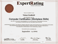 Computer certifications 