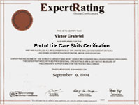 ExpertRating End of Life Care Skills Certification