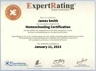 Homeschooling Certificate