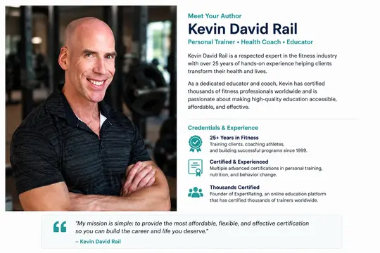 Kevin David Rail personal trainer health coach