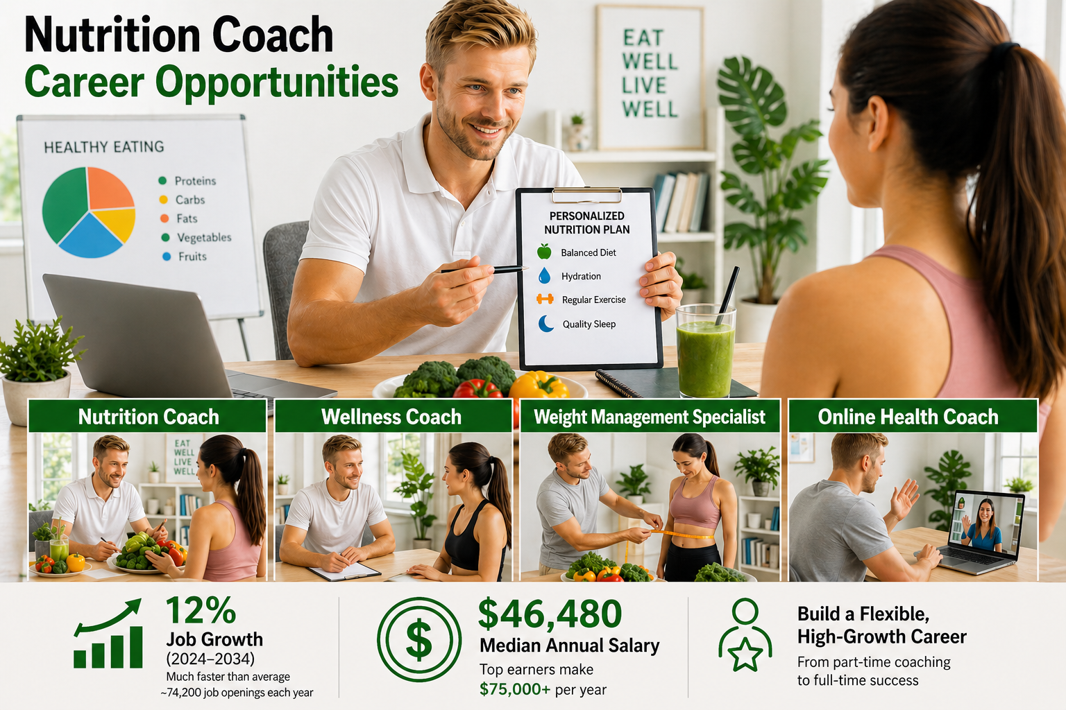 Career Prospects of the Nutrition Coach Certification